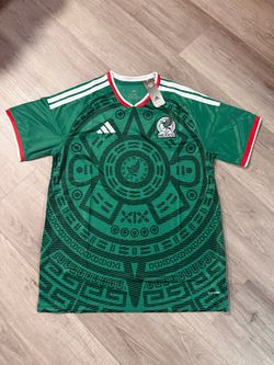 Adidas Green Mexico National Team Soccer Jersey