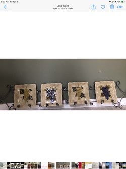 Plates & plate Holder Set