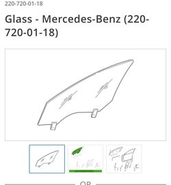 Original Glass for Mercedes S 500