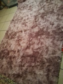 Beautiful Pink Fluffy Carpet