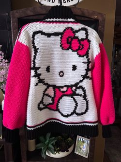 100% handmade crochet sweaters