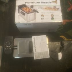 Hamilton Beach 8 cup deep fryer