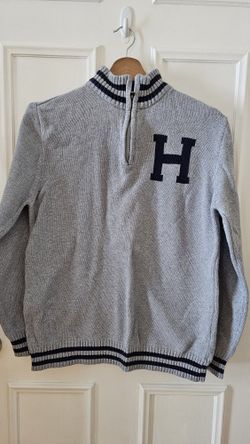 Boys Size XL Tommy Hilfiger Grey Sweater