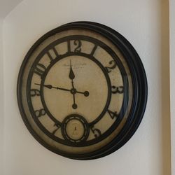 Oversized Vintage Wall Clock