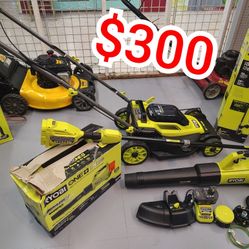 RYOBI 18V Lawn Care Bundle