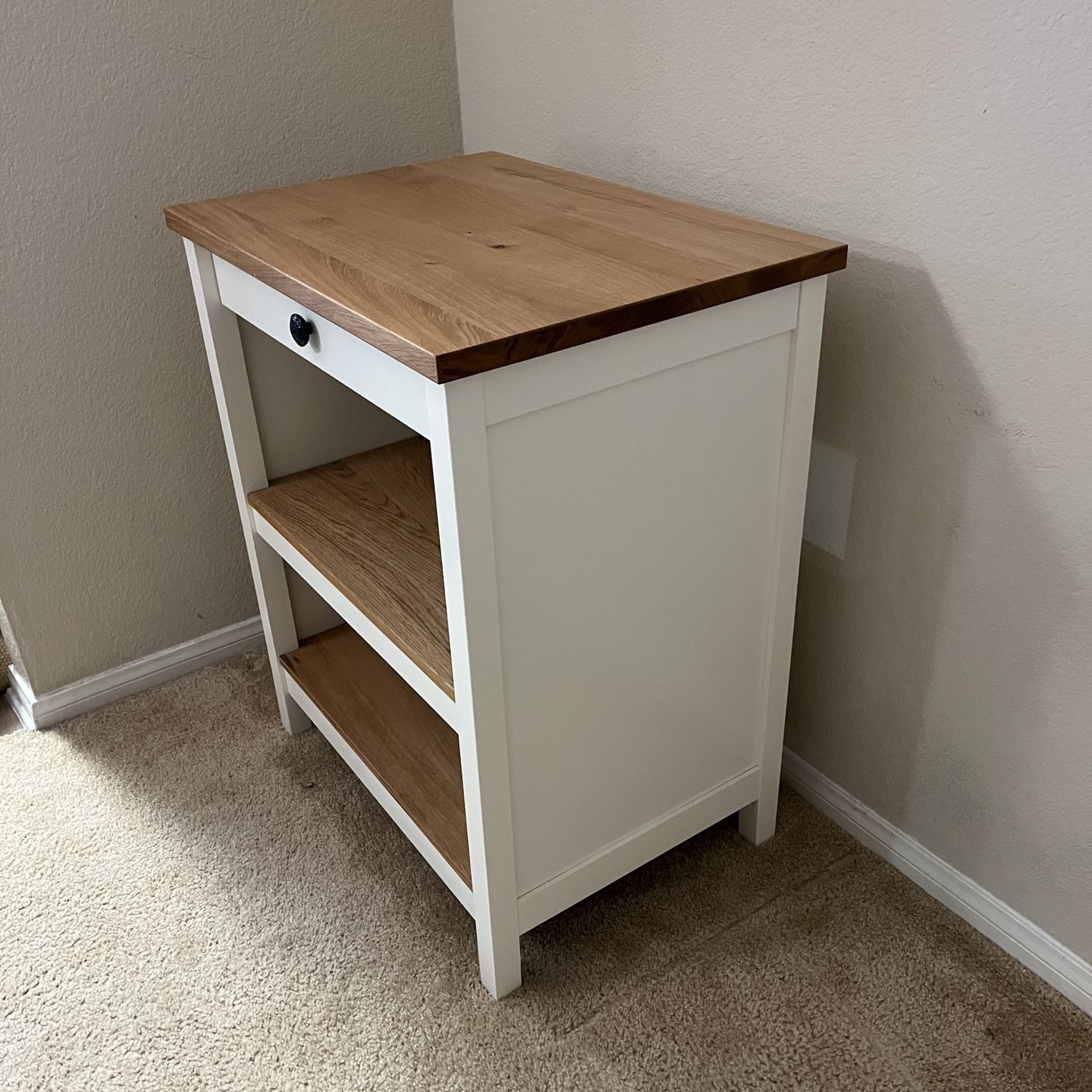 Ikea TORNVIKEN Kitchen Island – Off-White/Oak for Sale in San