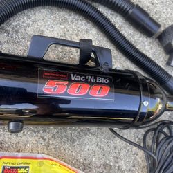 MetroVac Vac N Blo Vacuum 