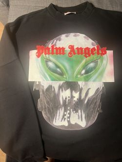 Palm Angels alien crewneck sweatshirt size XL