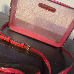 Michael Kors Red Purse 