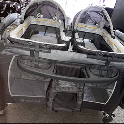 Twin Bassinet , Grey