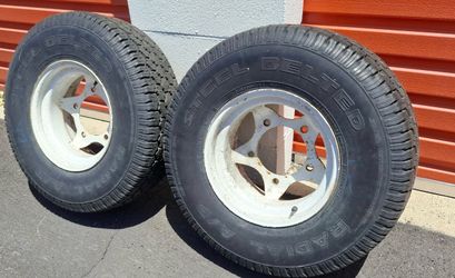 2-31x10.5 R15 off-road tires on Jackman wheels