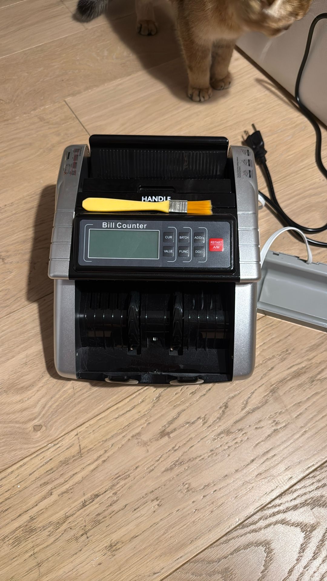 Handle Bill Counter Machine