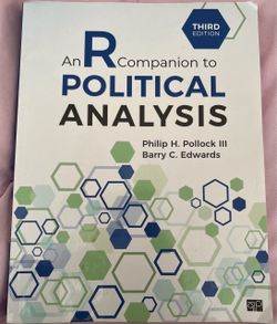 An R Companion to Political Analysis, Third Edition