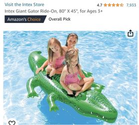 Gator Pool Float
