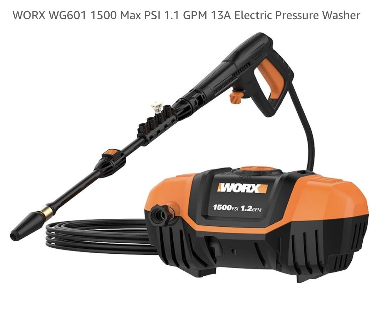 Worx Pressure Washer