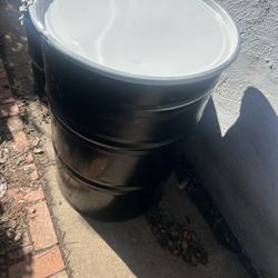 55 Gallon Stainless Steel Barrel 