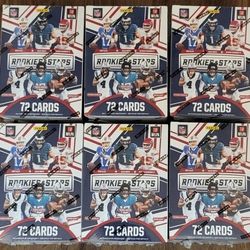2025 Rookies & Stars Football Cards Blaster Box 6 Box Lot! 1 Autograph Or Memorabilia Card Per Box! New Factory Sealed