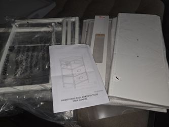 Single Power Nightstand NEW 