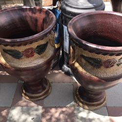 New Flower Pots Made Out Clay Perfect Gift For Any Occasion 