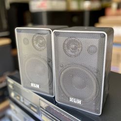 KLH-OPTIMUS-CERWIN VEGA-POLK BOOKSHELF SPEAKERS