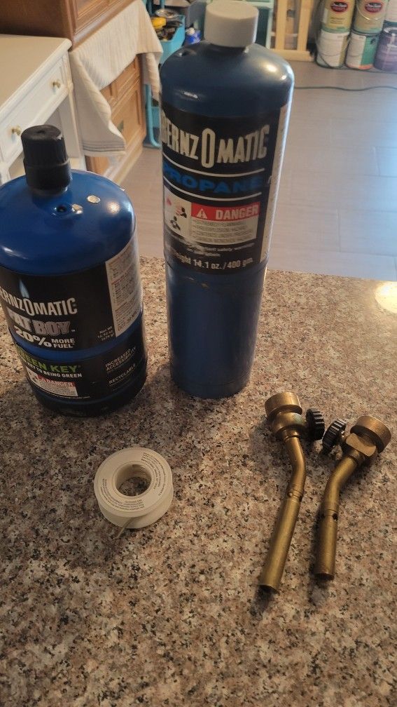 Classic Brass Torch for Propane Gas Cylinder