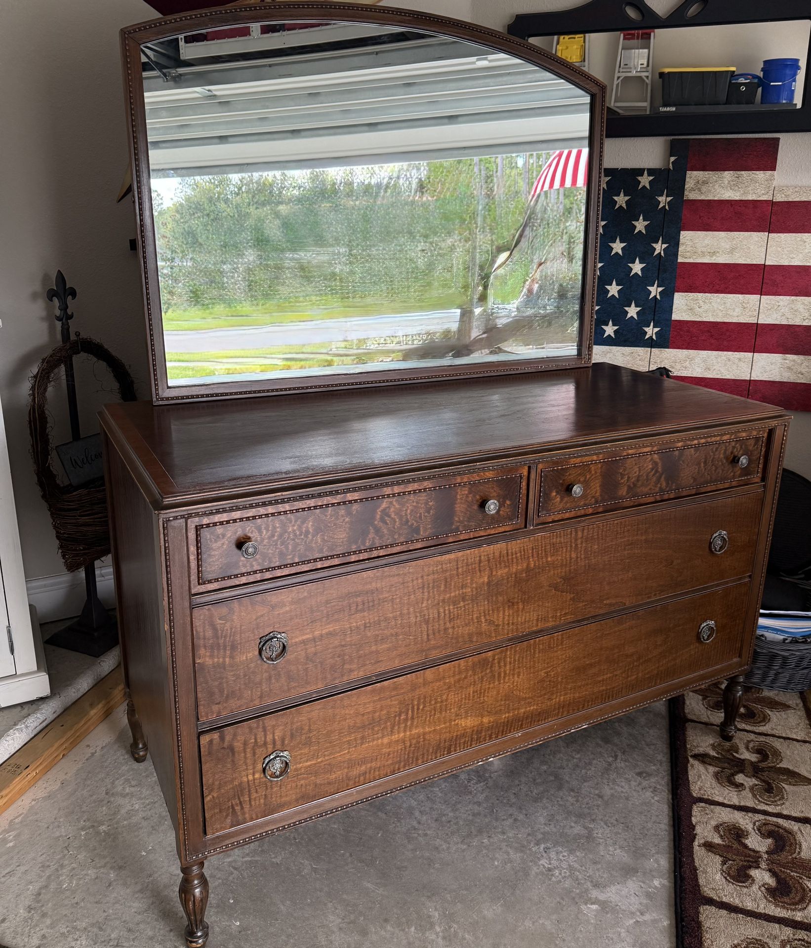 Antique 1910 Mahogany Bedroom set