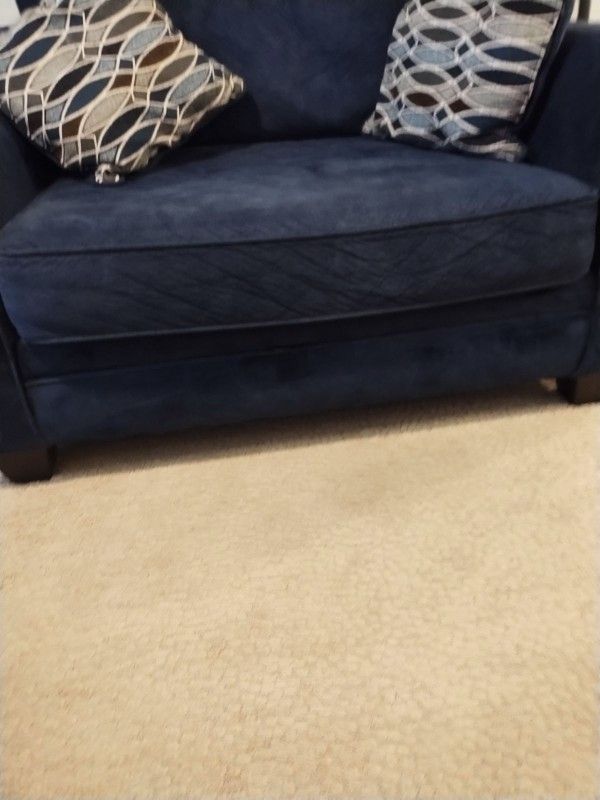 Sofa & loveseat (navy)