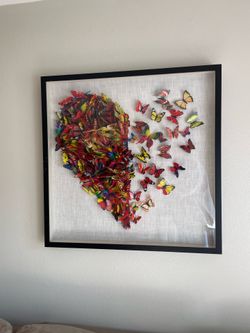 Large Butterfly Artwork