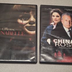 DVDs Lot Q, lot of 2. China Rose. Annabelle