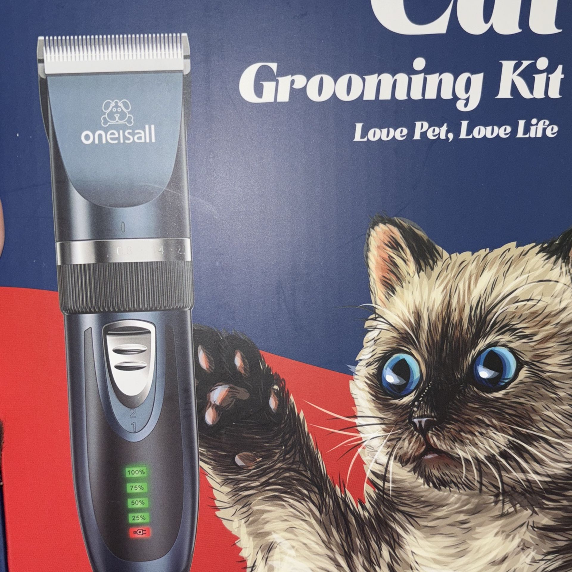 Cat grooming kit Cordless NEW