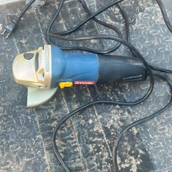 Ryobi 4 1/4” Barrel grip angle grinder