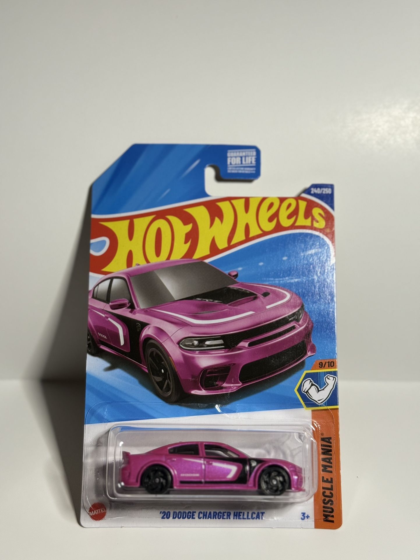 Hot Wheels 2025 2020 Dodge Challenger Hellcat #240 – Carded – Pink – New