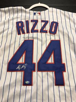 Anthony Rizzo AUTOGRAPHED Cubs jersey