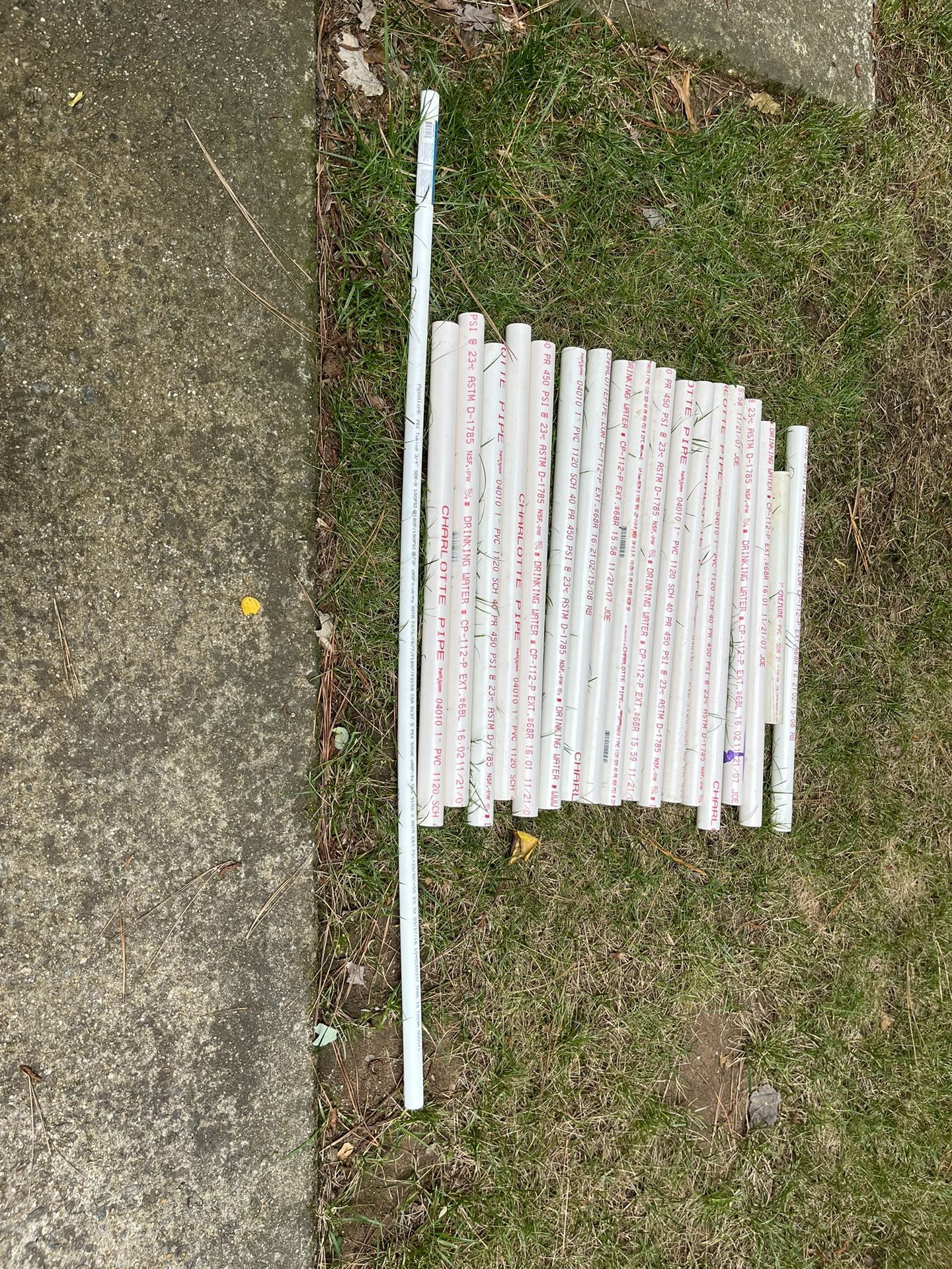 1” PVC PIPE