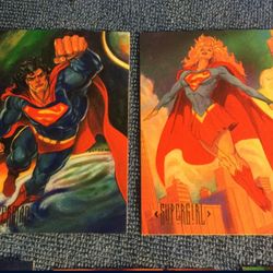 94' Skybox Master series DC trading card set