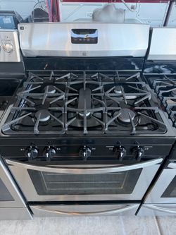 Kenmore~📢📢🔥 Amazing Stainless Steel Gas Range 5 burner in excellent condition