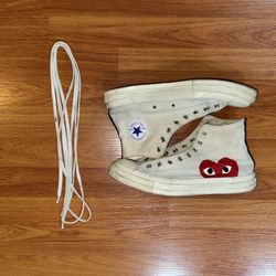 White Comme De Garçons - Men size 10