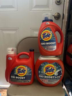 Tide Ultra Oxi Boost Laundry Bundle (3 Items)