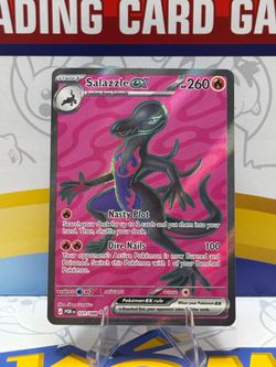 Salazzle EX Ultra Rare Card 101/088, Mega Evolution Perfect Order