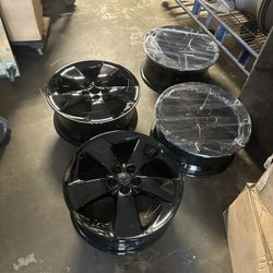 17” Toyota 5x100 Prius , Some Corollas Gloss Black ,,,