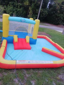 H20 GO WATER BOUNCE HOUSE SLIDE HUGE POOL AREA ETC WHY RENT U OWN IT WE HAVE 2 ONLY NEED 1 SELL1ST 100$ GETS IT PAID 459