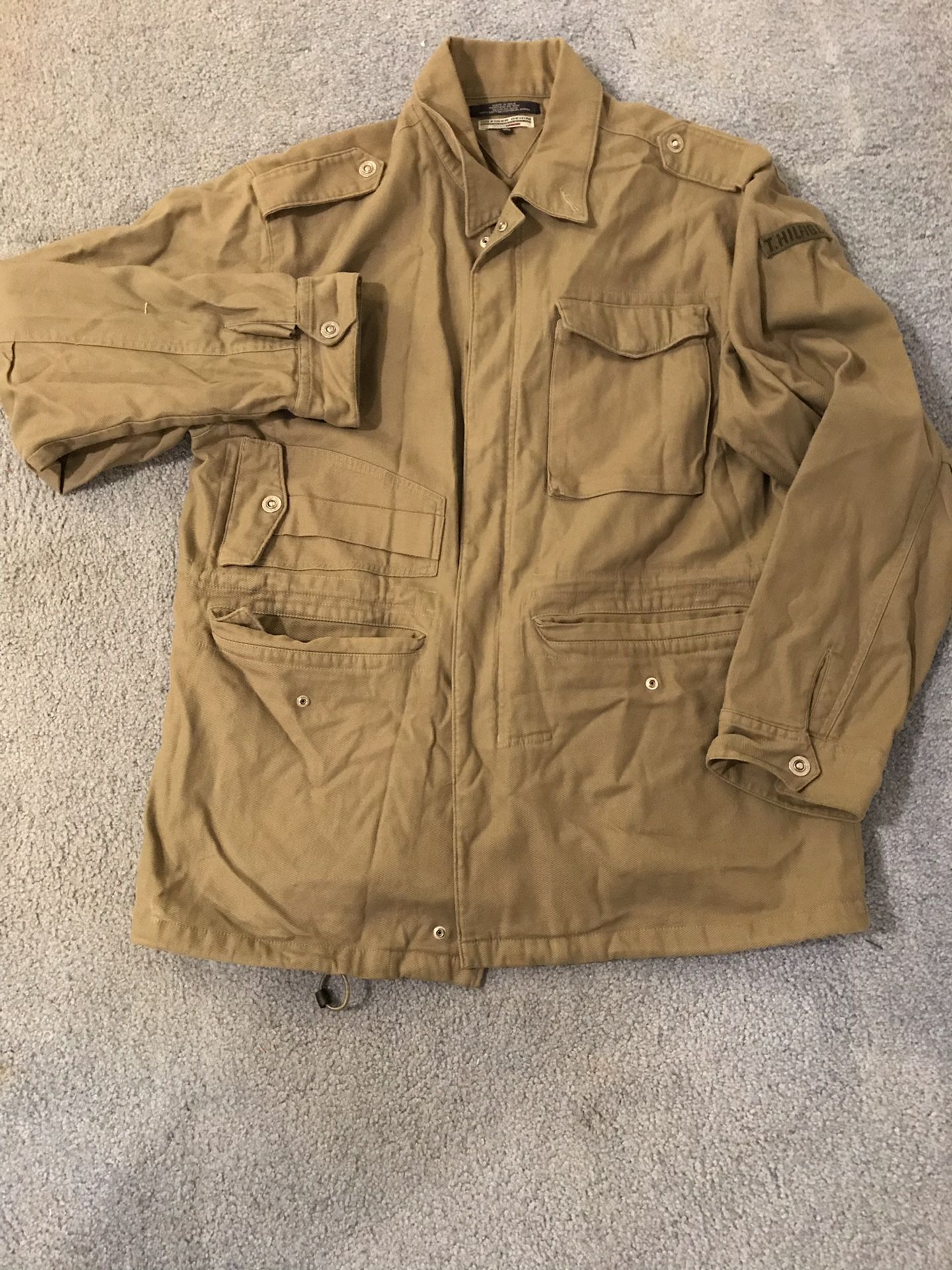 Tommy Hilfiger army jacket (classic) sz XL for Sale in Kent Cliffs, NY ...