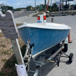 O’day Javelin Sailboat 1973 With Galvanized Trailer