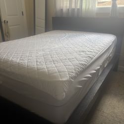 IKEA FULL BED (MATTRESS + BOXSPRING INCLUDED) 