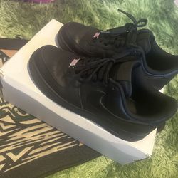 Men’s Black Air Force Ones - Low Top