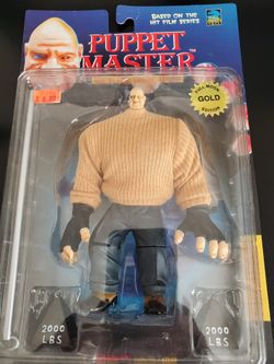 Rare Puppet Master Gold Edition Pinhead Action Figure