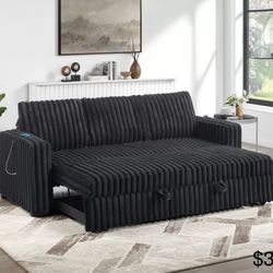 Corduroy Sofa Bed 