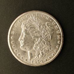 1879 CC Morgan Silver Dollar 