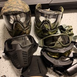 Airsoft Masks And Misc 
