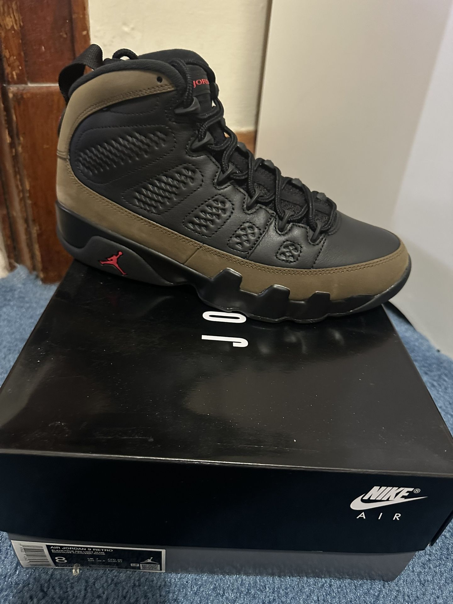 Jordan 9 Retro Olive